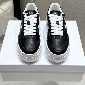 Celine Black and White Women's Sneakers